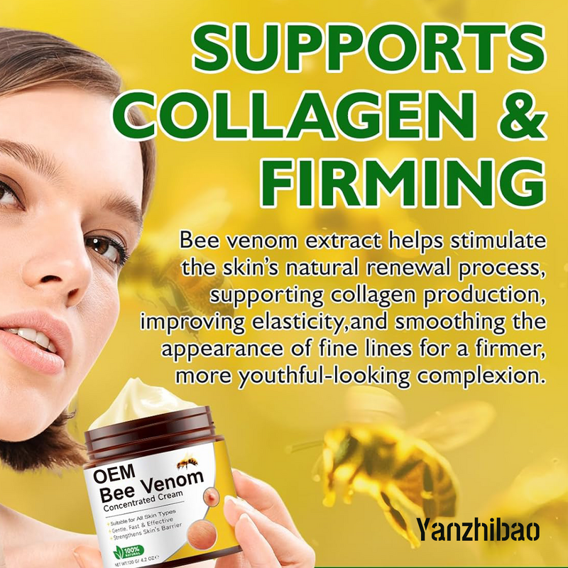 Face & Body Cream Manufacturer - Bee Venom Skin Restoration for Firming Rejuvenating Blemishes Reduction Antibacterial