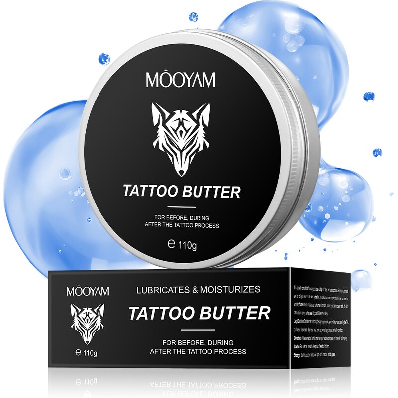 Body Moisturizer Manufacturer - Herbal Tattoo Butter 110g for Tattoo Process Private Label OEM/ODM MOOYAM