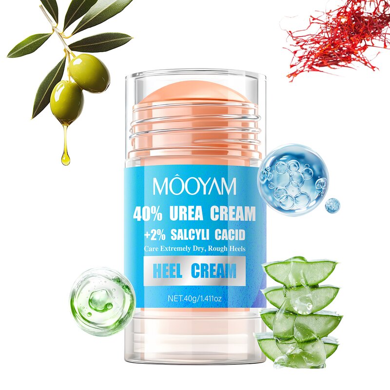 Foot Cream Manufacturer - 40% Urea+2% Salicylic Acid for Dry Rough Skin Nourishing OEM MOOYAM