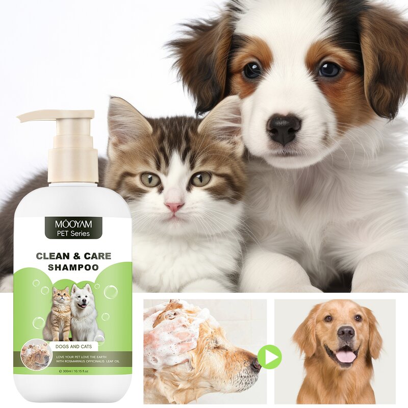 Pet Shampoo Manufacturer - for Dogs Cats Calm Itchy Skin PH Balanced Moisturizing Private Label MOOYAM