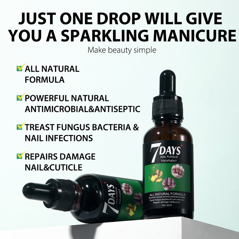 Nail Treatment Serum Manufacturer - 7 Days Nail Fungus for Damage Repair 30ml New Design MOOYAM