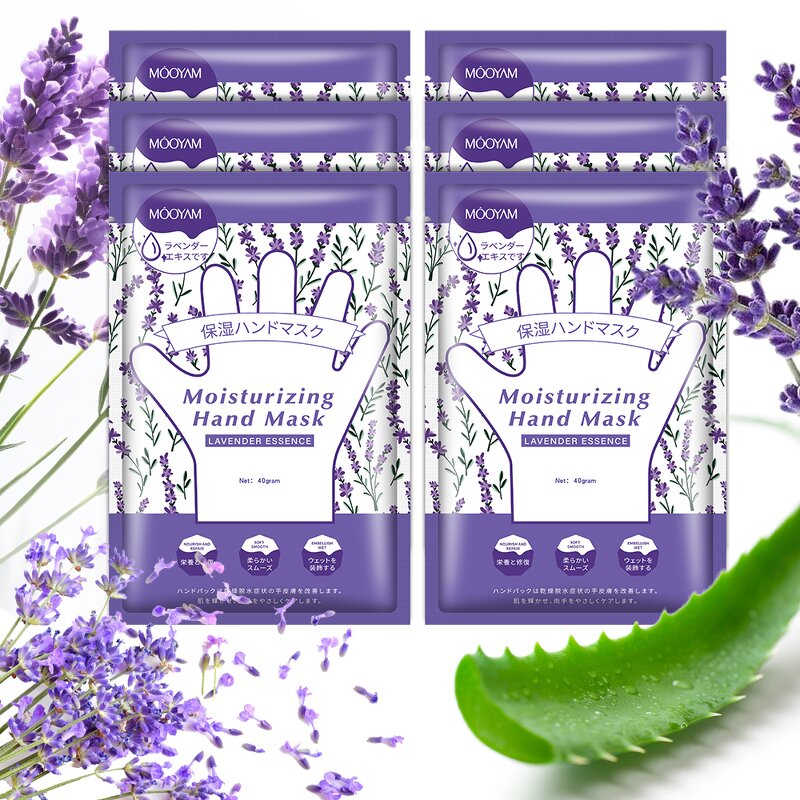 Hand Mask Manufacturer - Lavender Smoothing Nourishing Repair 40g Wholesale Private Label OEM MOOYAM