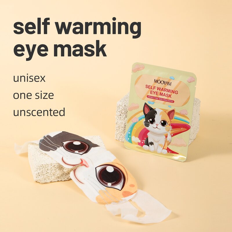 Eye Mask Manufacturer - Self-Warming Cotton for Blood Circulation Eye Fatigue Relief MOOYAM