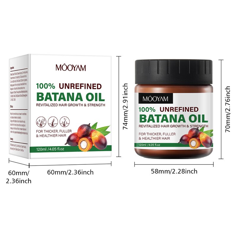 Hair Mask Manufacturer - 100% Unrefined Batana Oil for Nourishing Anti-Hair Loss Smooth Repair MOOYAM