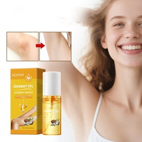 Body Care Oil Manufacturer - Coconut Oil After Hair Removal for Repair Nourishing Radiance Private Label OEM MOOYAM