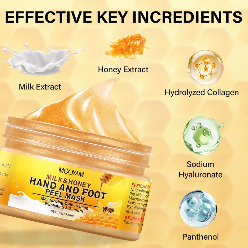 Peel Mask Manufacturer - Milk&Honey for Exfoliating Smooth Moisturizing Nourishing 110g MOOYAM