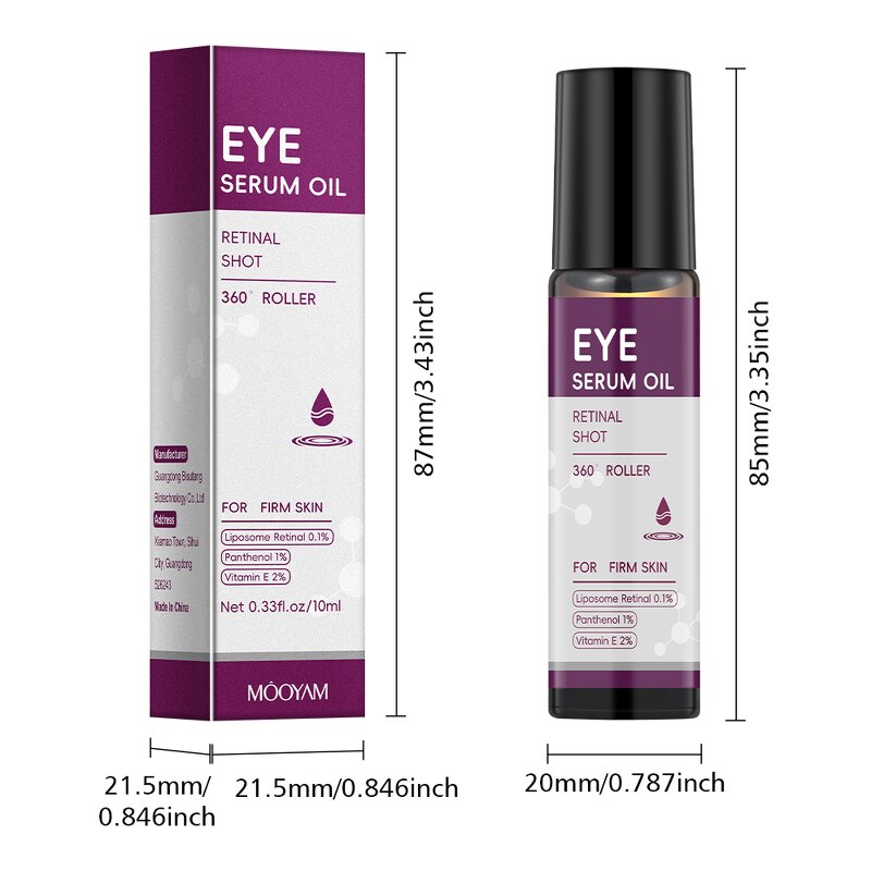 Eye Serum Manufacturer - Retinol Shot 10ml Anti-Aging Dark Circle Fade Fine Lines MOOYAM