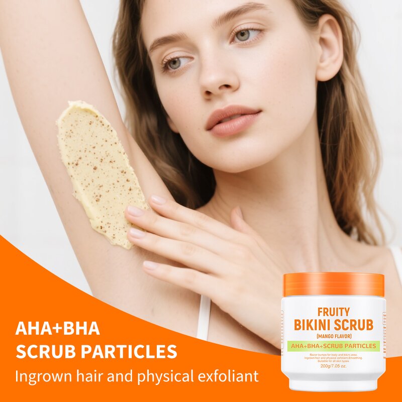 Body Scrub Manufacturer - Mango Bikini Scrub for Inner Thigh Nourishing Whitening MOOYAM