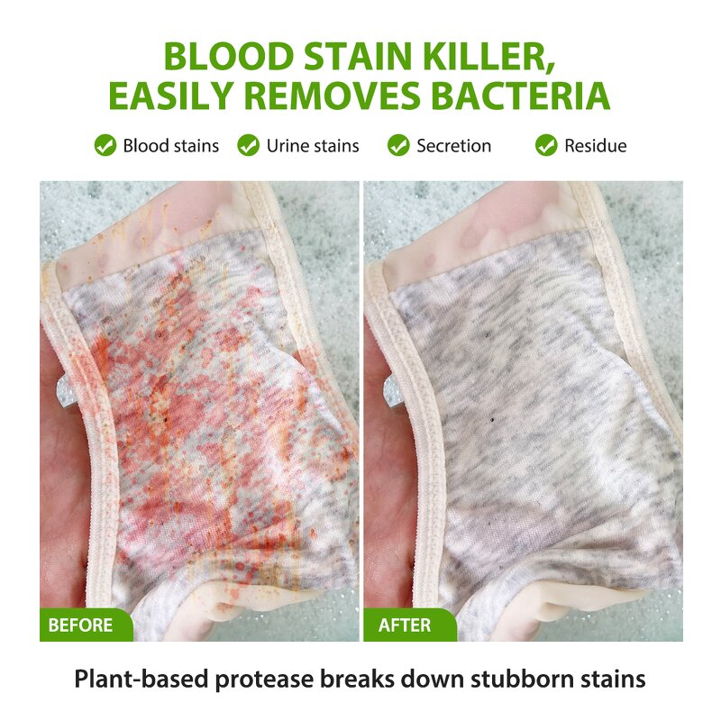 Cleaning Mousse Manufacturer - Underwear 500ml Gentle Plant Extracts Sterilization Yellow Stain MOOYAM