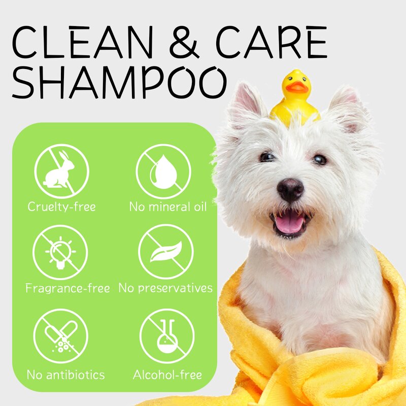 Pet Shampoo Manufacturer - for Dogs Cats Calm Itchy Skin PH Balanced Moisturizing Private Label MOOYAM