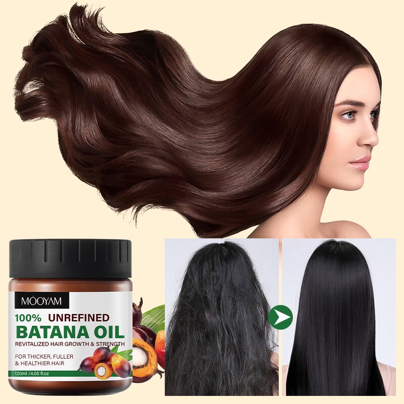 Hair Mask Manufacturer - 100% Unrefined Batana Oil for Nourishing Anti-Hair Loss Smooth Repair MOOYAM