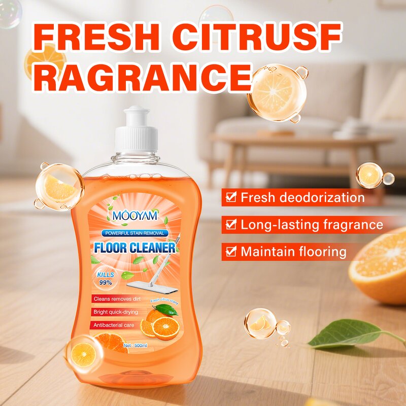 Floor Cleaner Manufacturer - Liquid for Tiles Wooden Floors Decontamination 500ml Factory Wholesale MOOYAM
