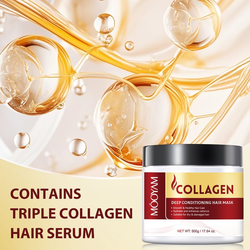 Hair Mask Manufacturer - Deep Conditioning Cream 500g Collagen Smooth Hydrating 3 Types MOOYAM