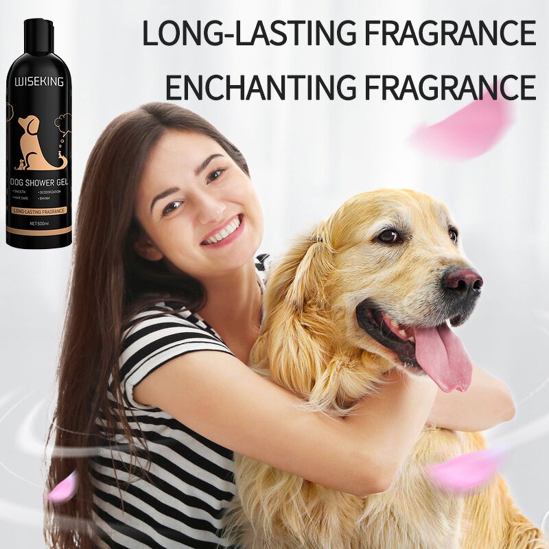 Dog Shower Gel Manufacturer - 500ml Mint Essence - Deodorizing Deep Cleaning, Hypoallergenic, Hair Shiny & Fluffy