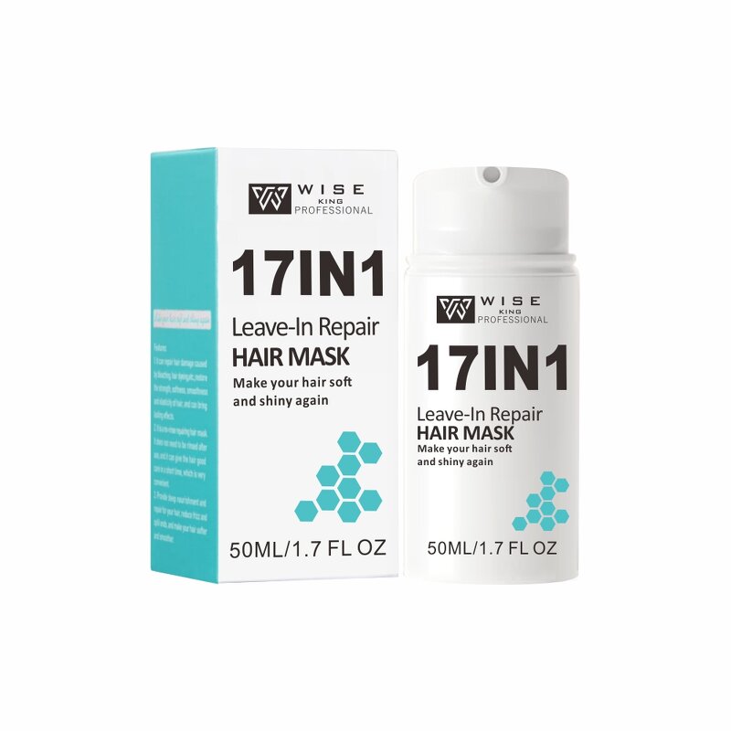 Hair Mask Manufacturer - Leave in 17 in 1 50ml - Deep Hydration All Hair Types, Enhance Shine & Manageability, Repairing