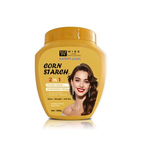 Hair Mask Manufacturer - Cornstarch 1000g 2-in-1 Cream - Panthenol, Strengthening Hair Roots & Anti-frizz, Professional Pack