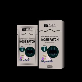 Nose Patch Manufacturer - Wiseking Herbal Bamboo Charcoal - Blackheads Removal Pore Cleaner, Hyaluronic Acid, All Skin Types