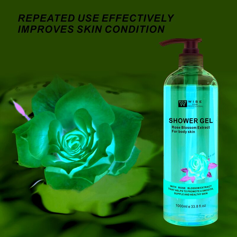 Shower Gel Manufacturer - Daily Care Rose Body Wash - Cleaning Moisturizing Nourishing, Gentle Formula, Lasting Fragrance