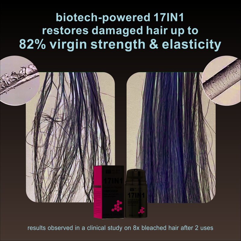 Hair Mask Manufacturer - Best Sale 17 in 1 Leave-in Instant Repair 50ml - No Rinse Treatment, Luxurious Care, Coconut Extract