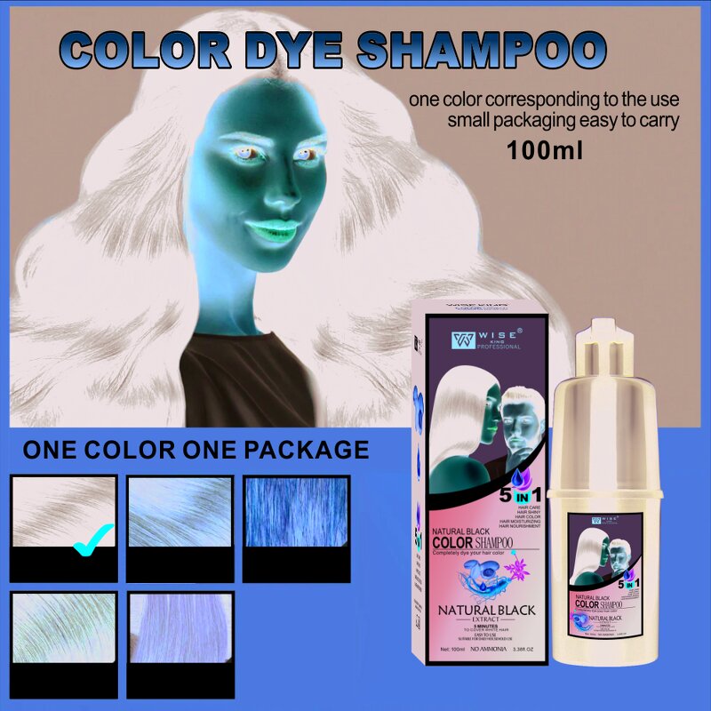 Hair Color Shampoo Manufacturer - Organic Argan Oil - Natural Black Permanent 5 Min Cream, Nourishing, Long Lasting, Ammonia Free