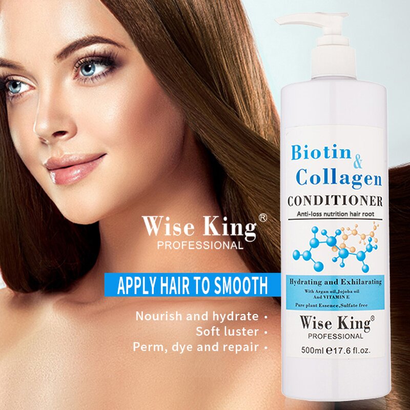 Conditioner Manufacturer - Wholesale Biotin Collagen 500ml - Professional Anti Hair Loss, Deep Nourishing Sulfate Free, Repair