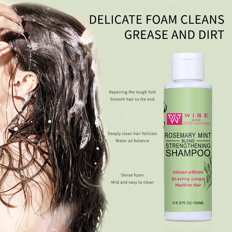 Shampoo Manufacturer - Organic Rosemary for Men 150 ml - Deeply Nourishing, Scalp Repair, Lasting Scalp Smoothing