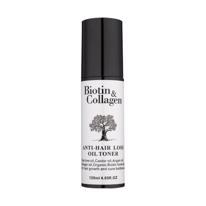 Hair Growth Oil Manufacturer - Biotin Collagen 120ml - Ginger Oil Anti Loss, Awakens Follicles, Strengthening Hair Root