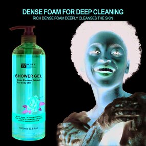 Shower Gel Manufacturer - Daily Care Rose Body Wash - Cleaning Moisturizing Nourishing, Gentle Formula, Lasting Fragrance