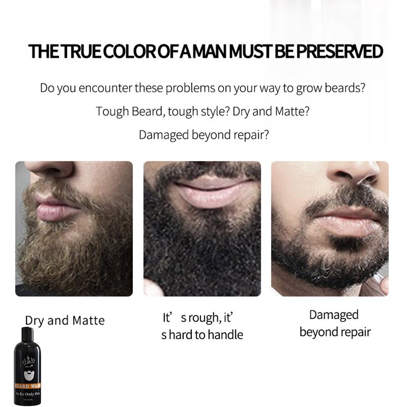 Beard Wash Manufacturer - Men's 280ml - Amino Acid Mint Leaf Essence, Deep Cleansing, Long-lasting Fragrance