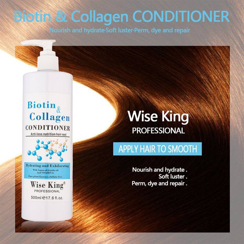 Conditioner Manufacturer - Wholesale Biotin Collagen 500ml - Professional Anti Hair Loss, Deep Nourishing Sulfate Free, Repair