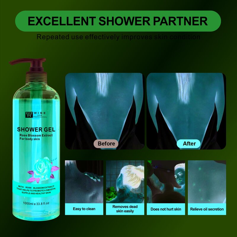 Shower Gel Manufacturer - Body Beauty Care Rose - Deep Cleansing Moisturizing, Lasting Romantic Fragrance, Smooth Skin