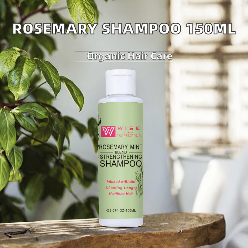 Shampoo Manufacturer - Organic Rosemary for Men 150 ml - Deeply Nourishing, Scalp Repair, Lasting Scalp Smoothing