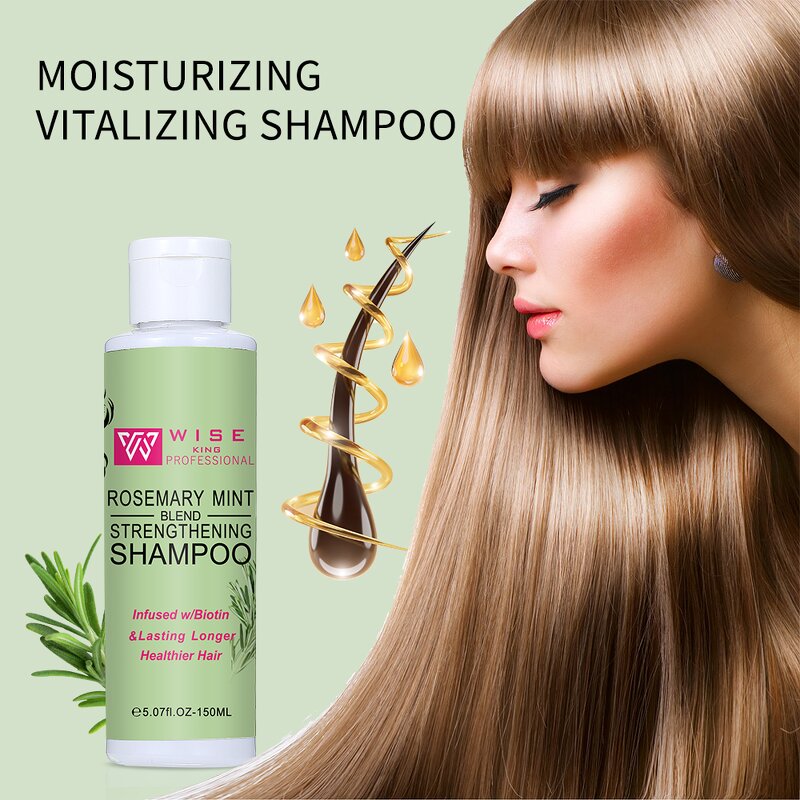 Shampoo Manufacturer - Rosemary 150ml - Hair Repairing & Softening, Nourishing Moisturizing, Oil-Control Smoothing, Unisex Organic