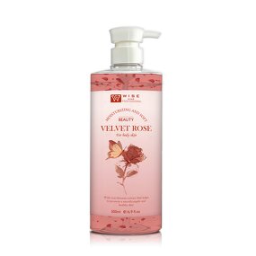 Body Wash Manufacturer - Sweet Rose Petal 500ml - Floral Fragrance, Glycerin for Dull Skin Brightening & Oil Control, Custom
