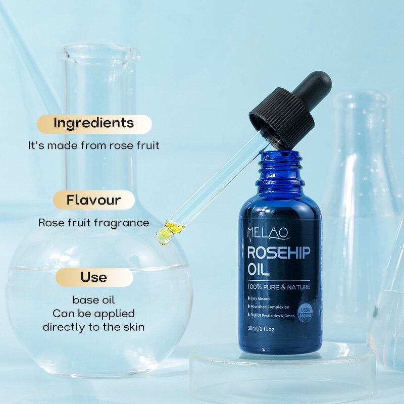 Facial Oil Manufacturer - 100% Pure Natural Moisturizing Cold Pressed Rosehip Oil Organic Skincare