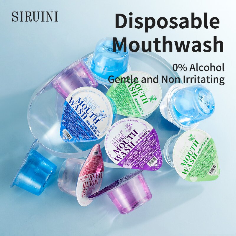 Mouthwash Manufacturer - Free Samples Oral Care Private Label Mini Alcohol Free Whitening Travel Size