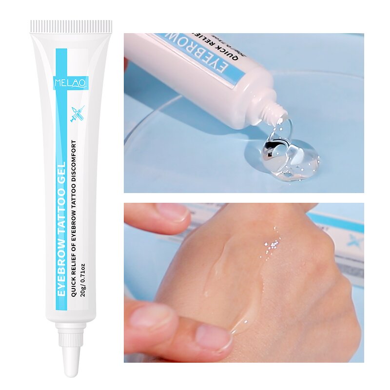 Gel Manufacturer - Private Label Quick Effect Vacuum After Care Soothing Gel Body Lip Eyebrow Formula