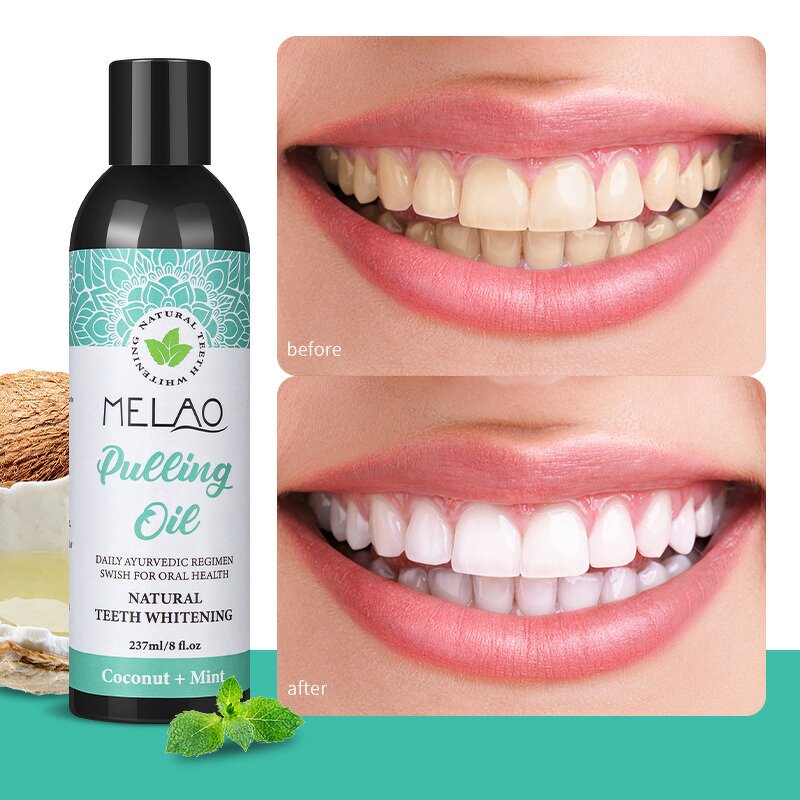 Mouthwash Manufacturer - Coconut Oil Pulling Natural Essential Oils Vitamin D E K2 Alcohol Free Fresh Breath