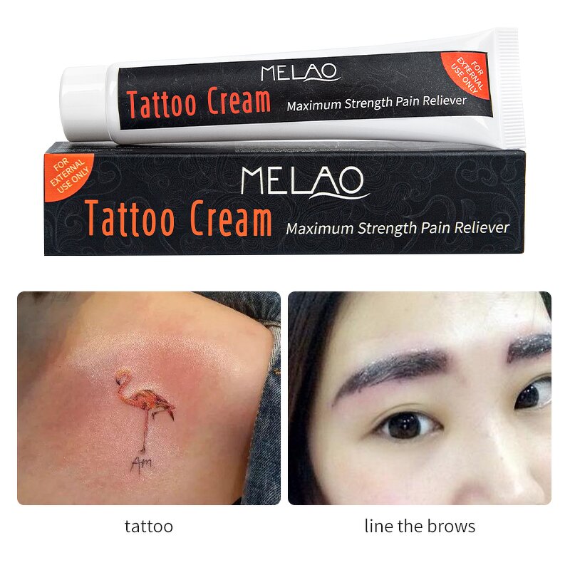 Cream Manufacturer - Before Tattoo Long Lasting Numbing Cream Painless Numbing Gel Extra Strength 10%