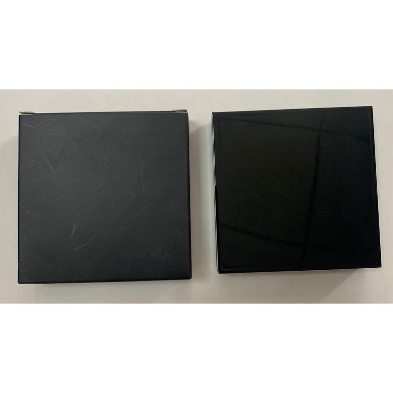 Pressed Powder Manufacturer - Multi-color Single Black Square Box, Matte Waterproof Strong Covering, Custom Logo