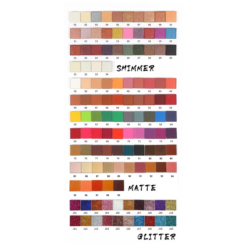 Eyeshadow Palette Manufacturer - Diy Custom Own Brand, Pigmented Vegan Pan, Private Label 9 Color