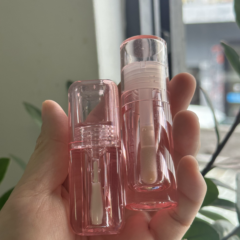 Lip Gloss Tube Packaging Manufacturer - Transparent, Doe Foot, Unique Large Brush, Chunky, In Stock Wholesale