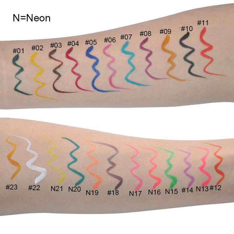 Liquid Eyeliner Manufacturer - OEM Matte, Vegan Long Lasting Pigmented, Private Logo Wholesale OEM Neon