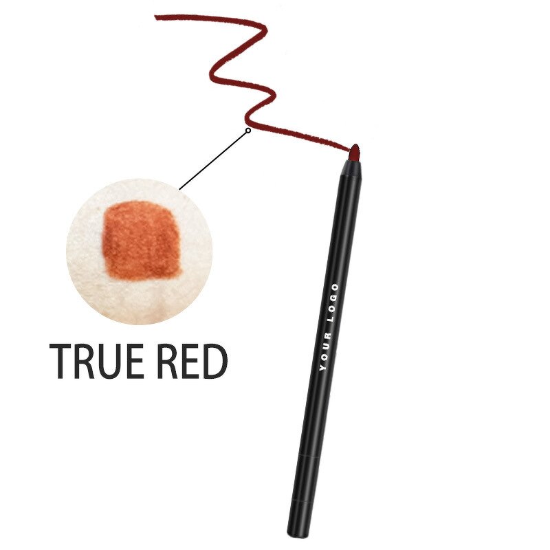 Eyeliner Pen Manufacturer - Wholesale Customized logo 5 Colors, with Sharpener, Black Brown Red, Waterproof Long Lasting Gel