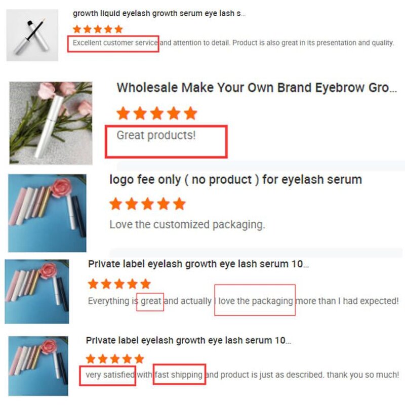 Eyelash Serum Manufacturer - Private Label Plant Extracts, Organic Wholesale 100% Natural, for Lash and Brow