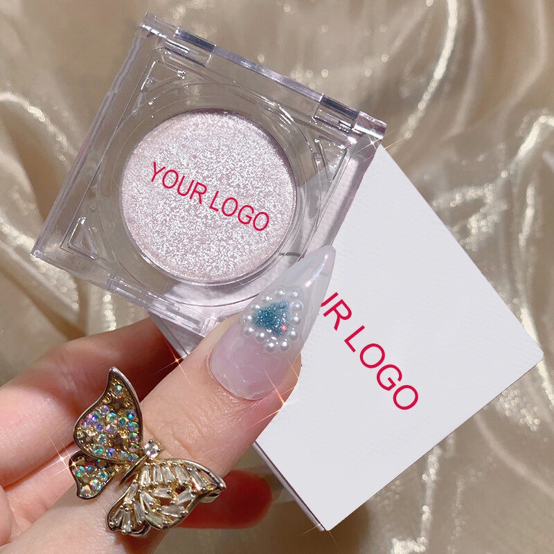 Eyeshadow Palette Manufacturer - Custom Single, Sparkle Glitter Highlighter, High Pigmented Vegan Organic Diamond