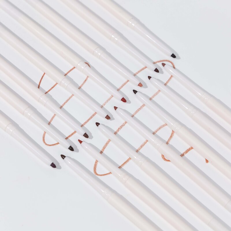 Lip Liner Manufacturer - Custom Logo, Waterproof Long Lasting, Rose Gold Matte with Sharpener