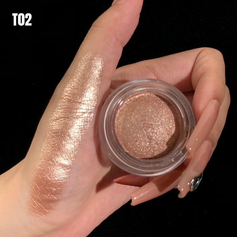 Cream Eye Shadow Manufacturer - Wholesale Custom Logo, Waterproof Glitter, High Pigment Single Color Shimmer Gel