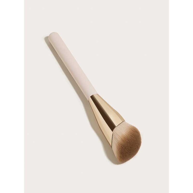 Makeup Brush Manufacturer - Triangle Curved Foundation Contour Brush, Vegan Single, Private Label