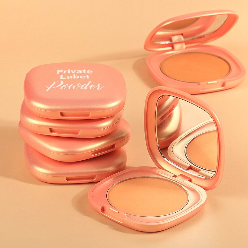 Face Powder Palette Manufacturer - High Quality Hot pink Package, Pressed Powder Matte Contour Setting, Private Label